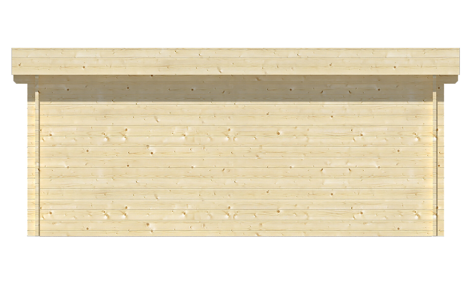 Garage Marketta 380 x 536 cm - Plat dak