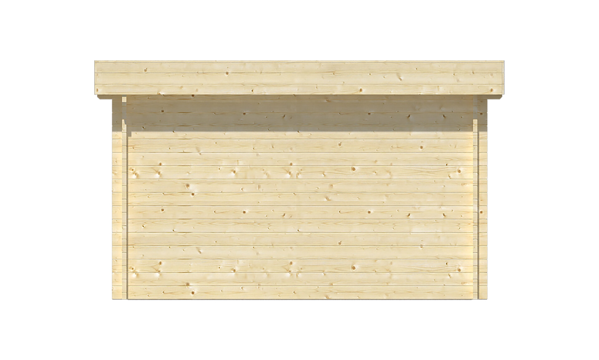 Garage Marketta 380 x 536 cm - Plat dak