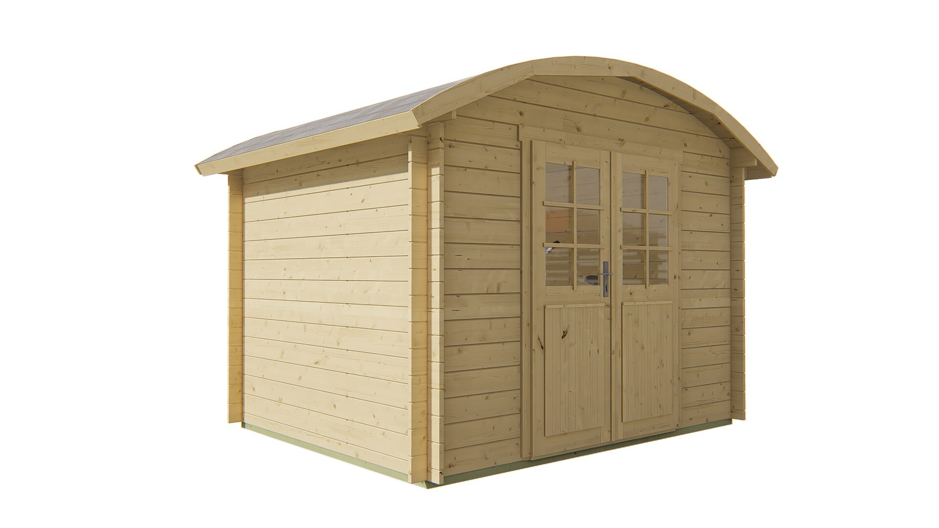 Blokhut Klair vooraanzicht