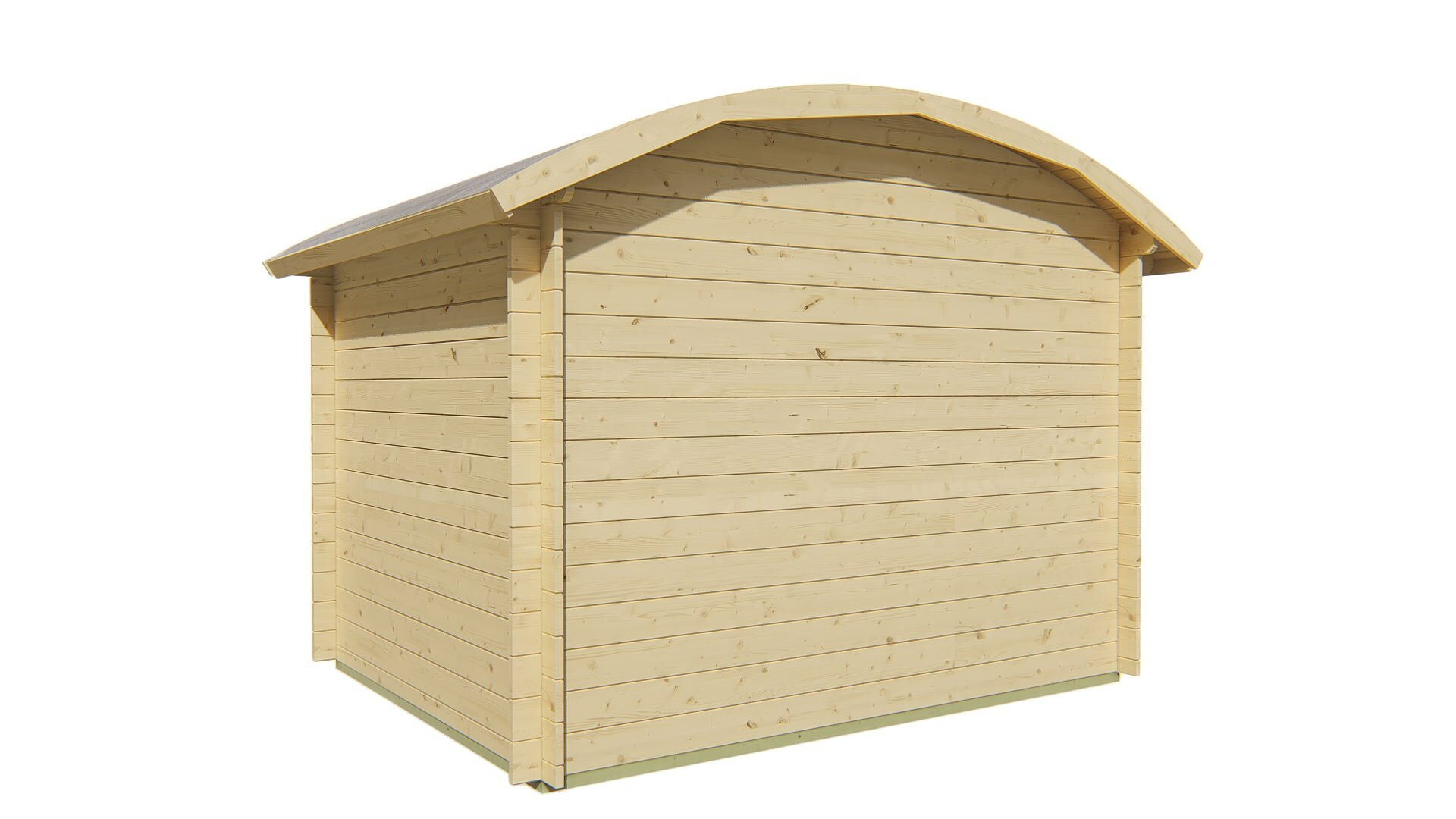 Blokhut Klair achteraanzicht