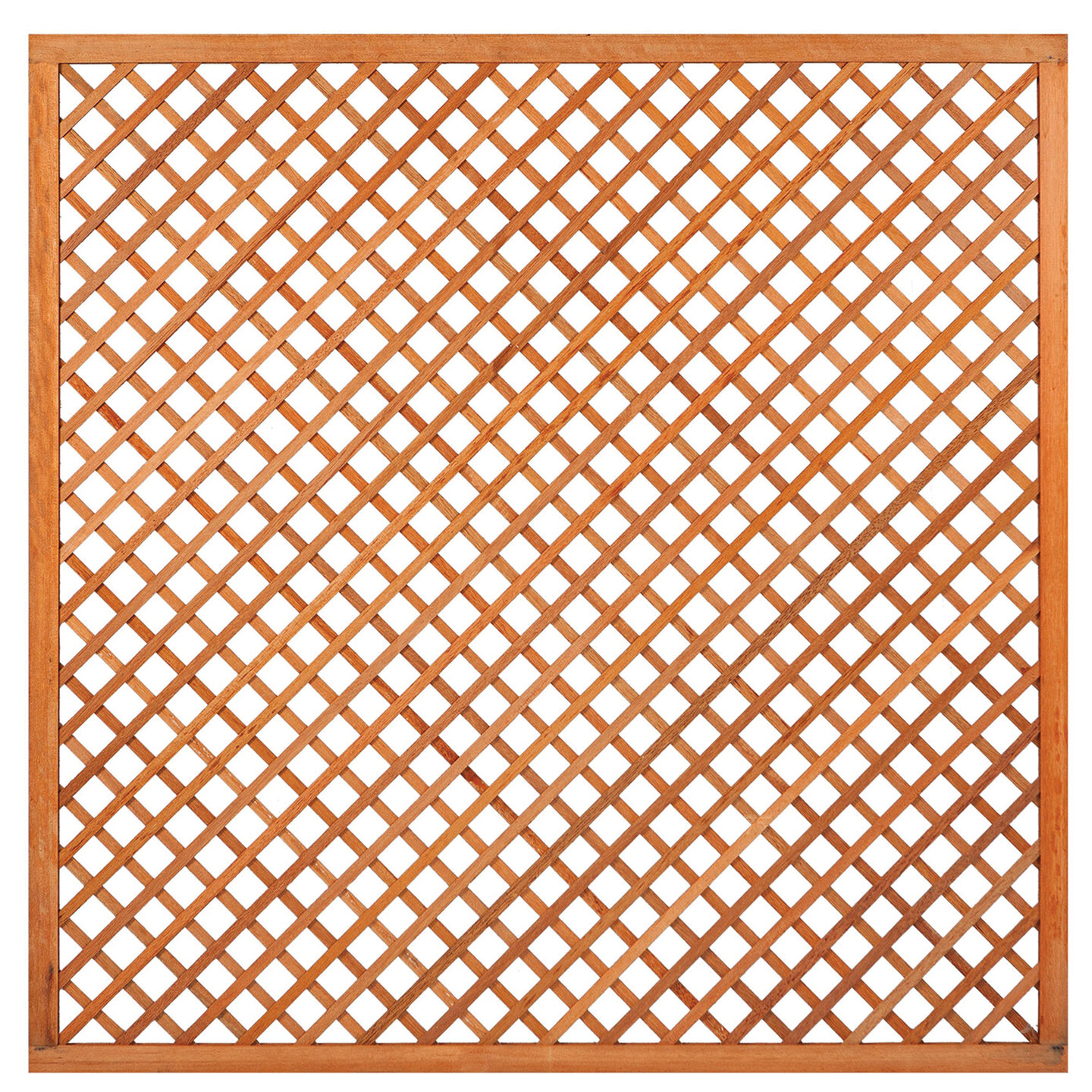 Trellis diagonaal hardhout 180 x 180 cm