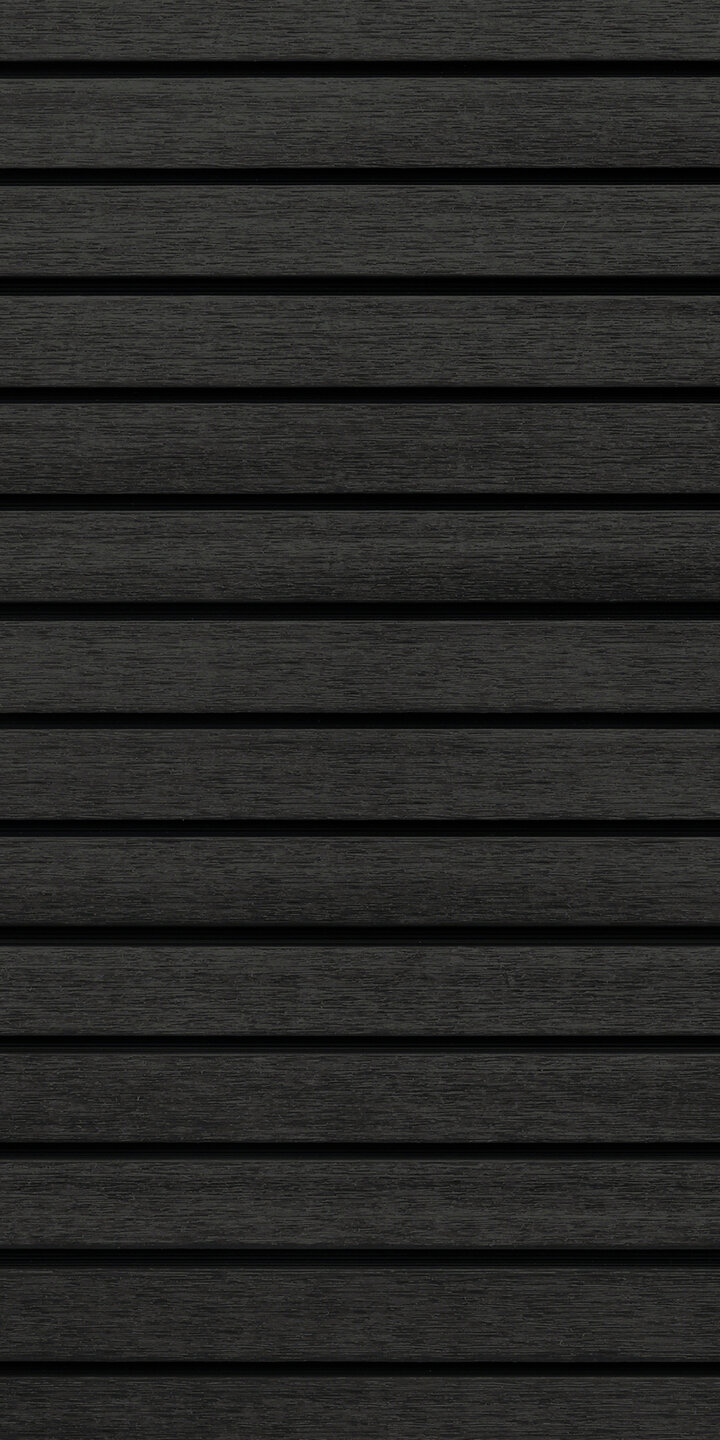 Composietplank Modern Zwart 21 x 160 mm, Lengte 178 cm