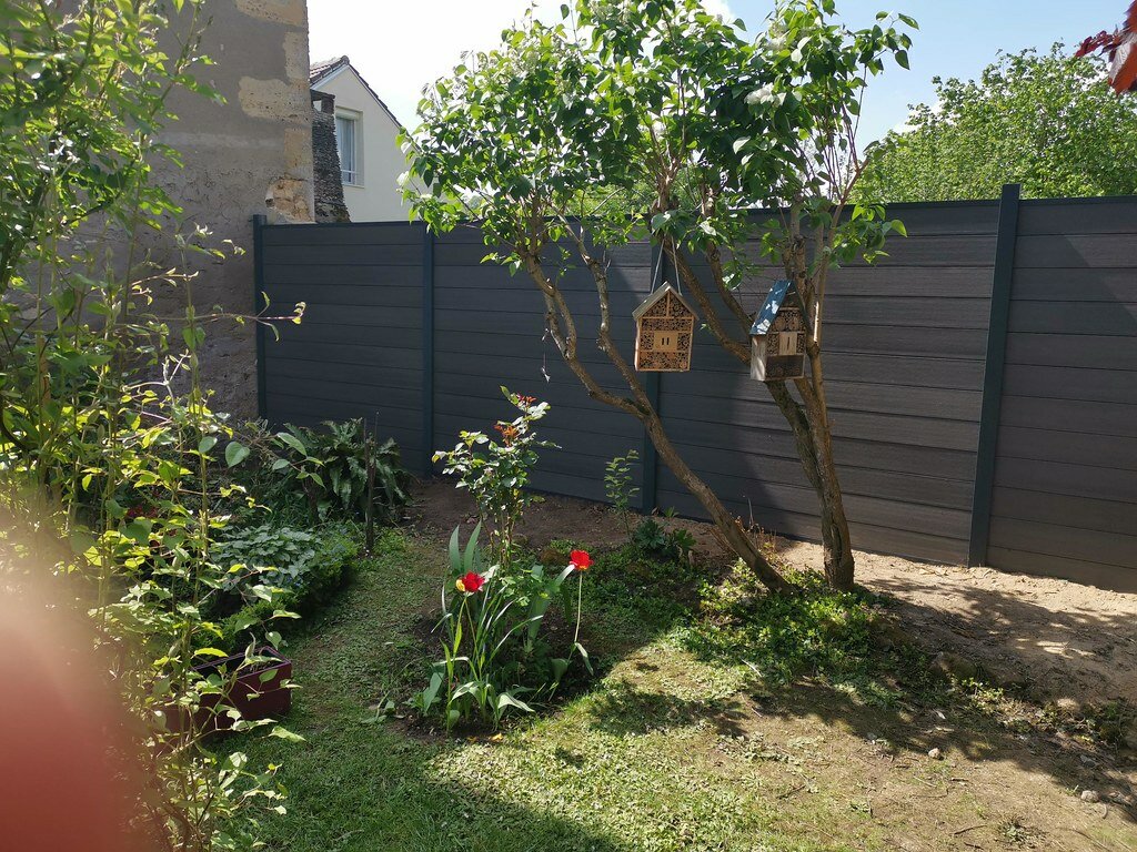 Composietscherm Boston Premium, Donker Grijs