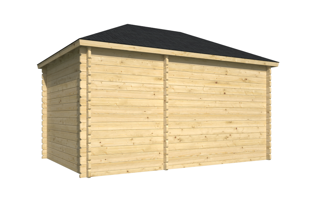 Blokhut Agnes achteraanzicht