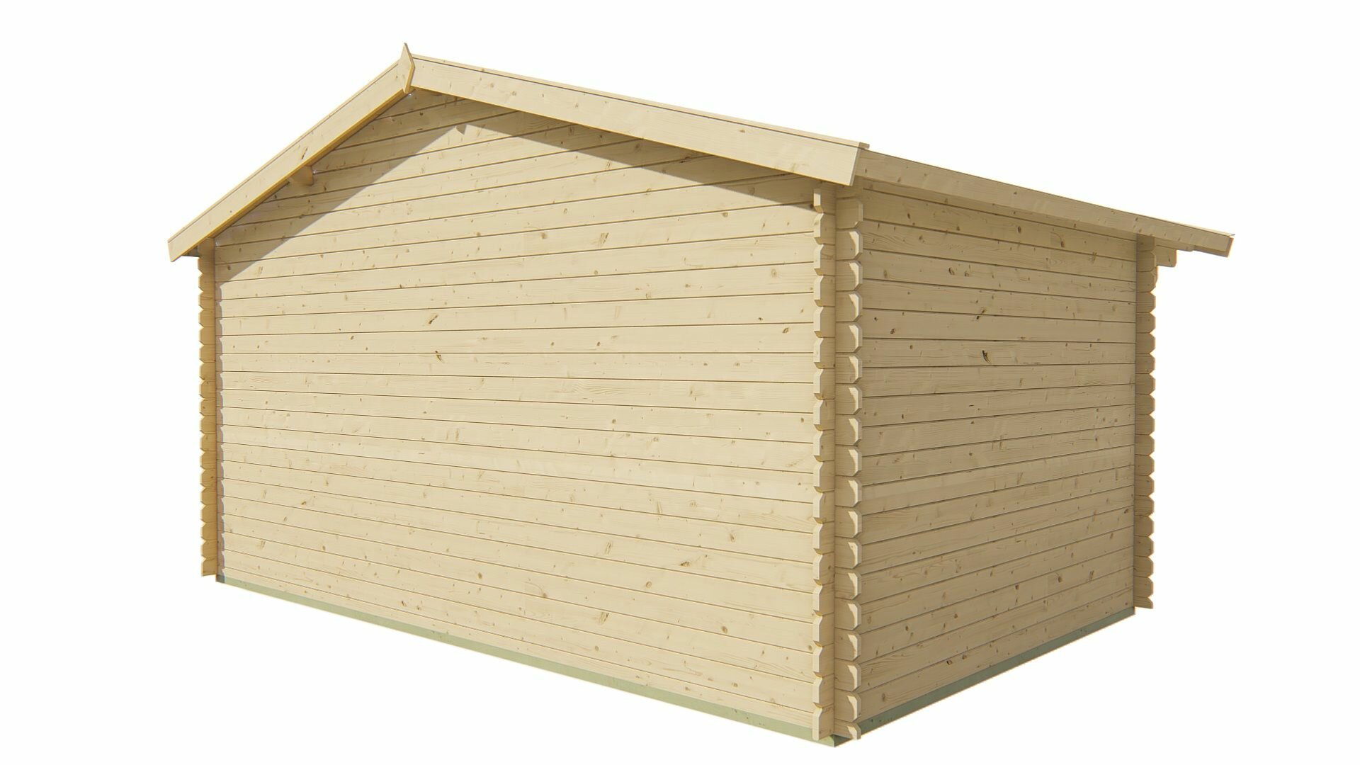 Blokhut Skyler achteraanzicht