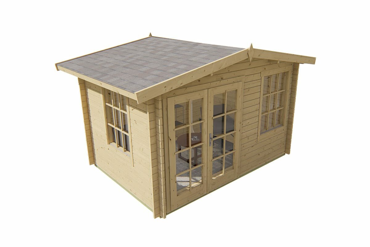 Blokhut Philip vooraanzicht