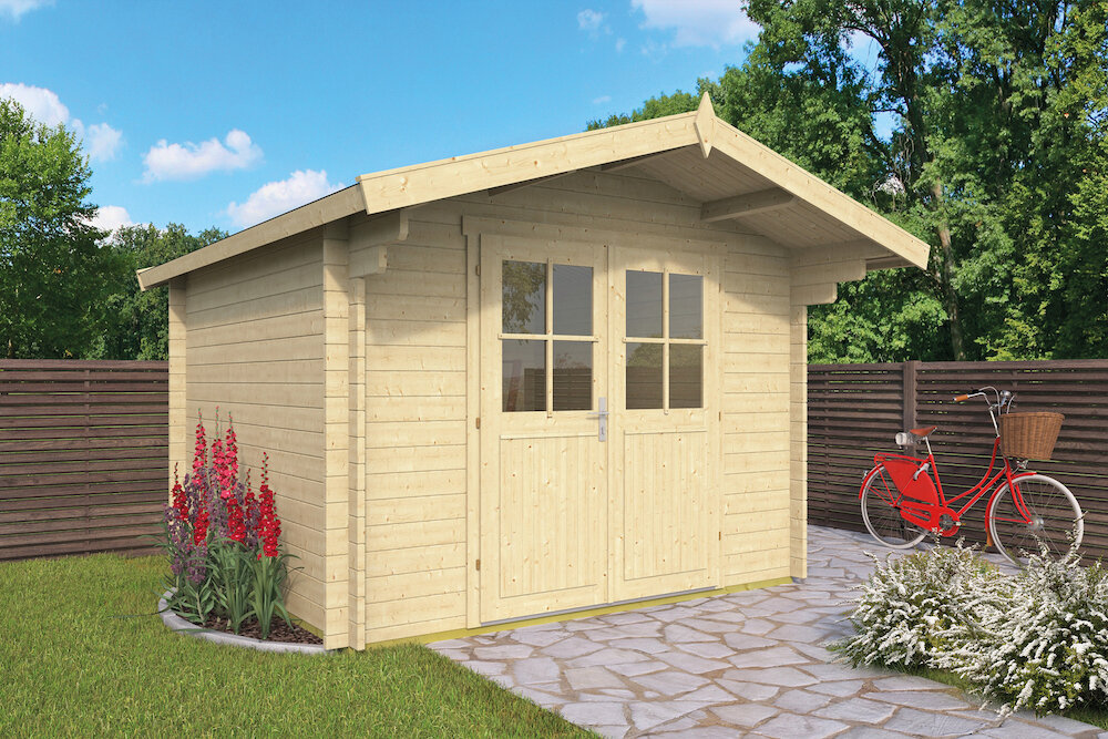 Blokhut Albacete blank