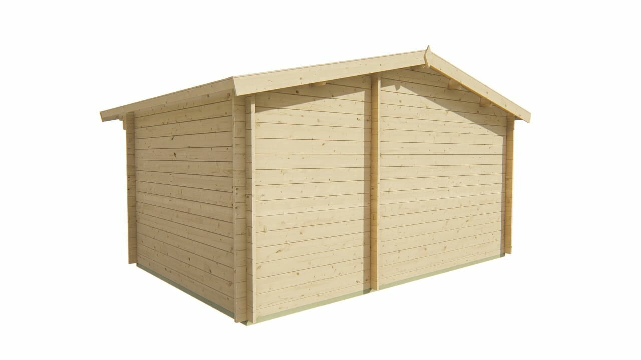 Blokhut Fraga achteraanzicht