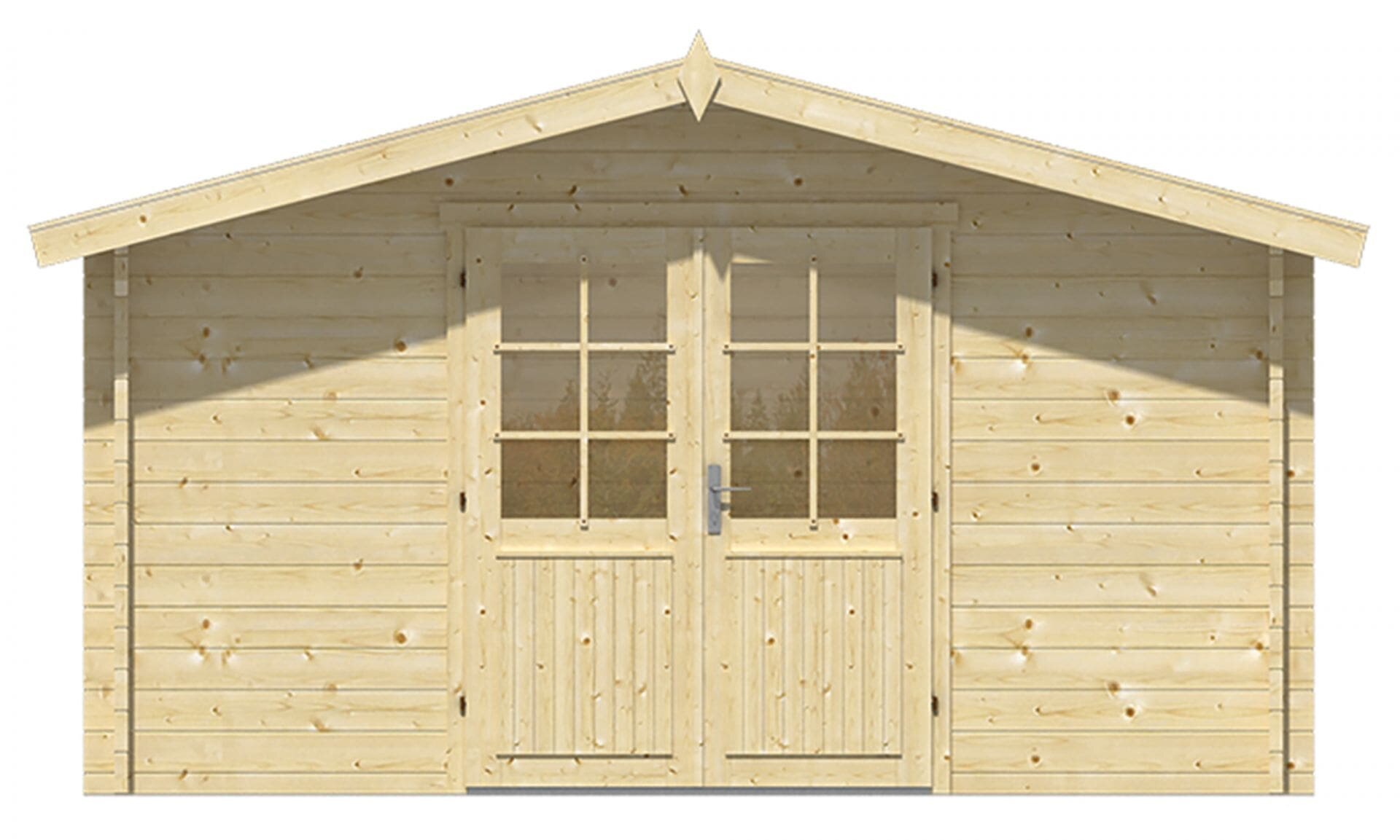 Blokhut Dyre vooraanzijde