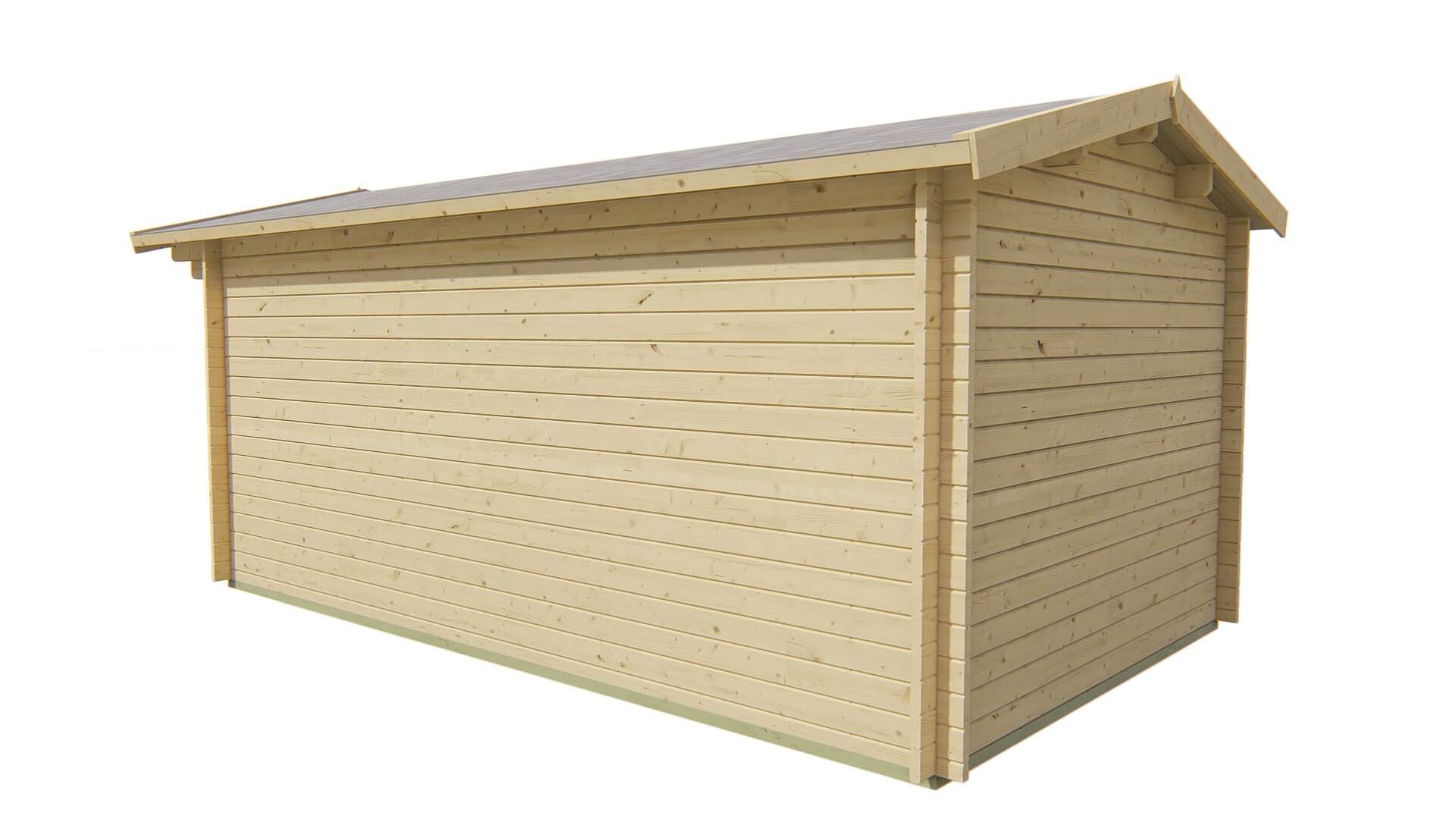 Blokhut Julia rechterzijaanzicht