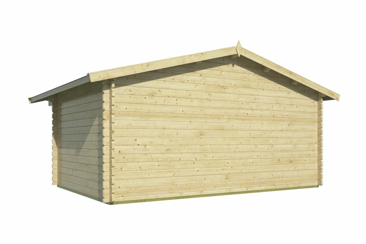 Blokhut Rika achteraanzicht