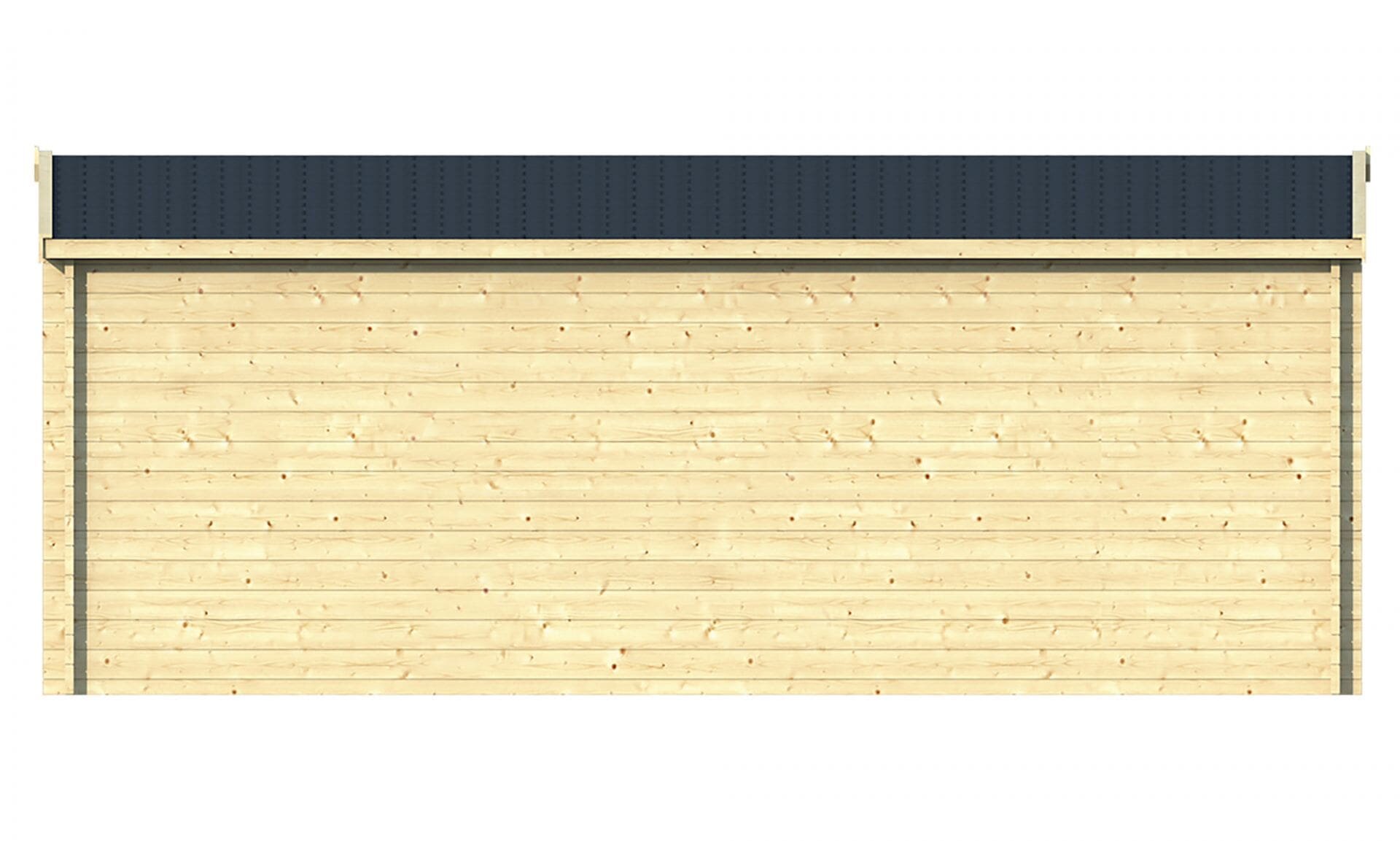 Blokhut Dianne achteraanzicht