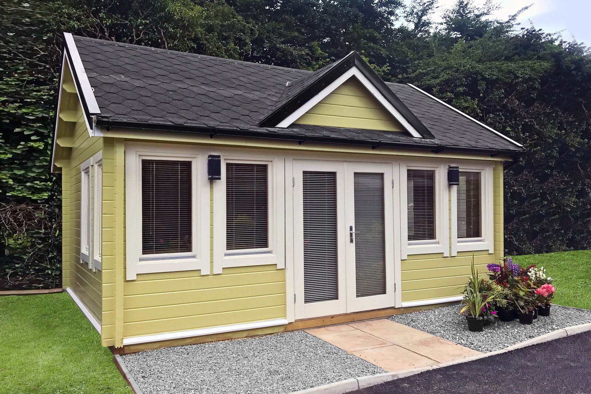 Blokhut Clockhouse Trevor sfeerafbeelding