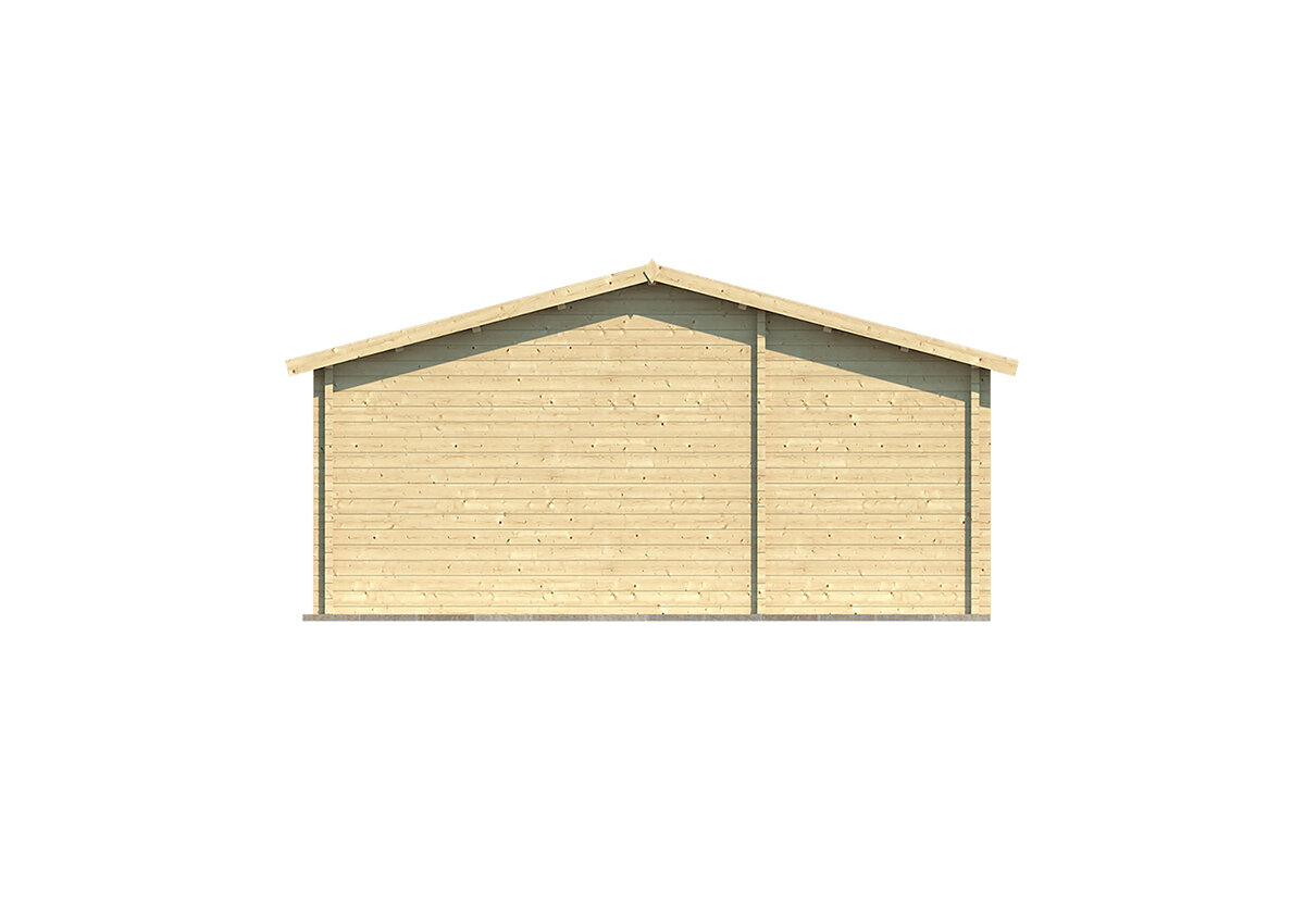 Blokhut Letterkenny 1120 x 595 x 304 cm - Prefab Houten Woning - Luxe Tuinhuis