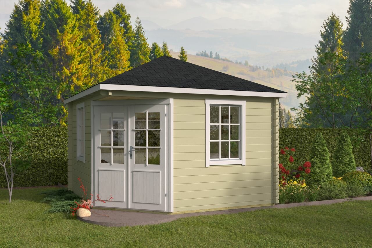 Blokhut Nilsson groen