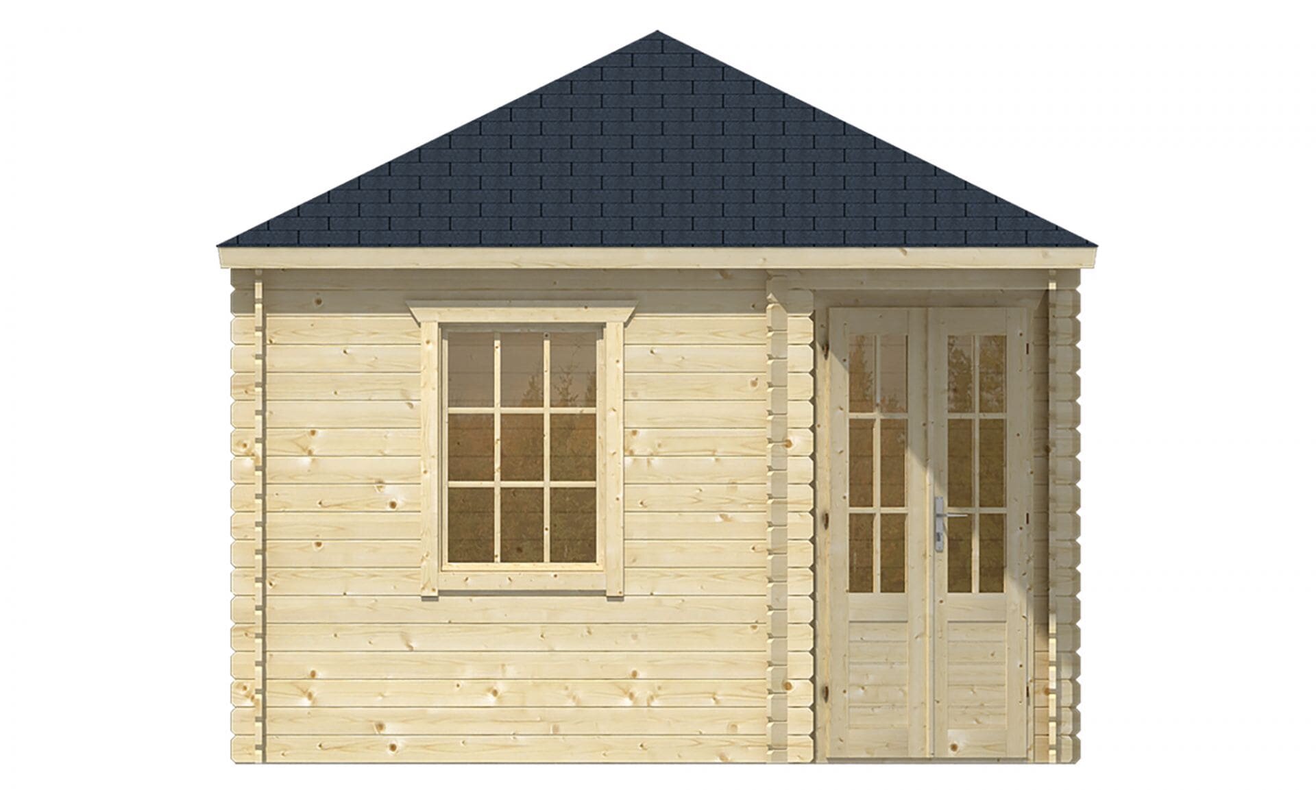 Blokhut Nilsson linkerzijaanzicht