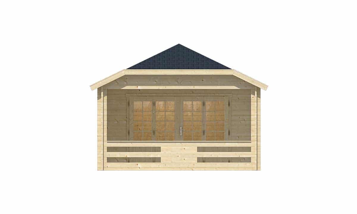 Blokhut  Sibella linkerzijaanzicht