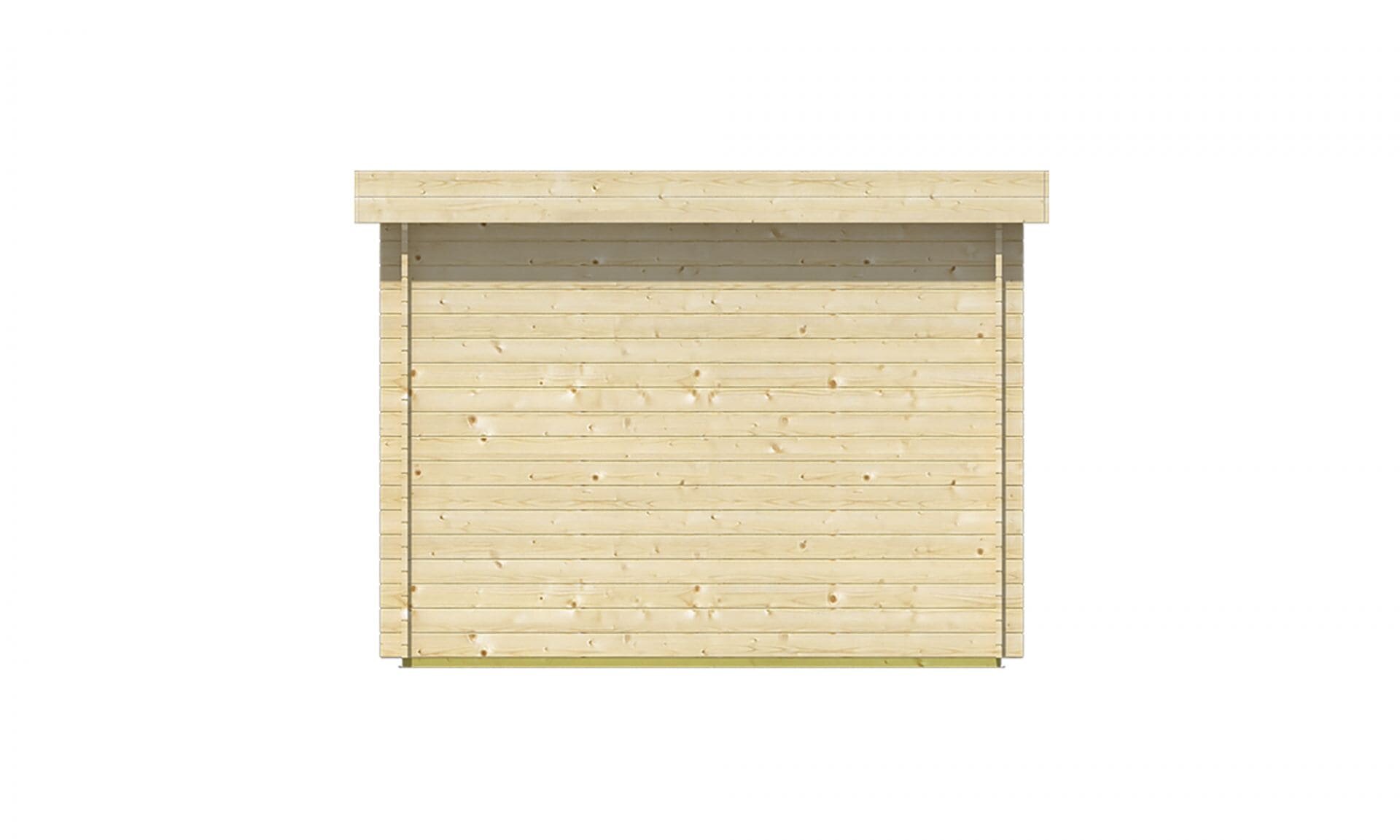 Blokhut Dellinger linkeraanzicht