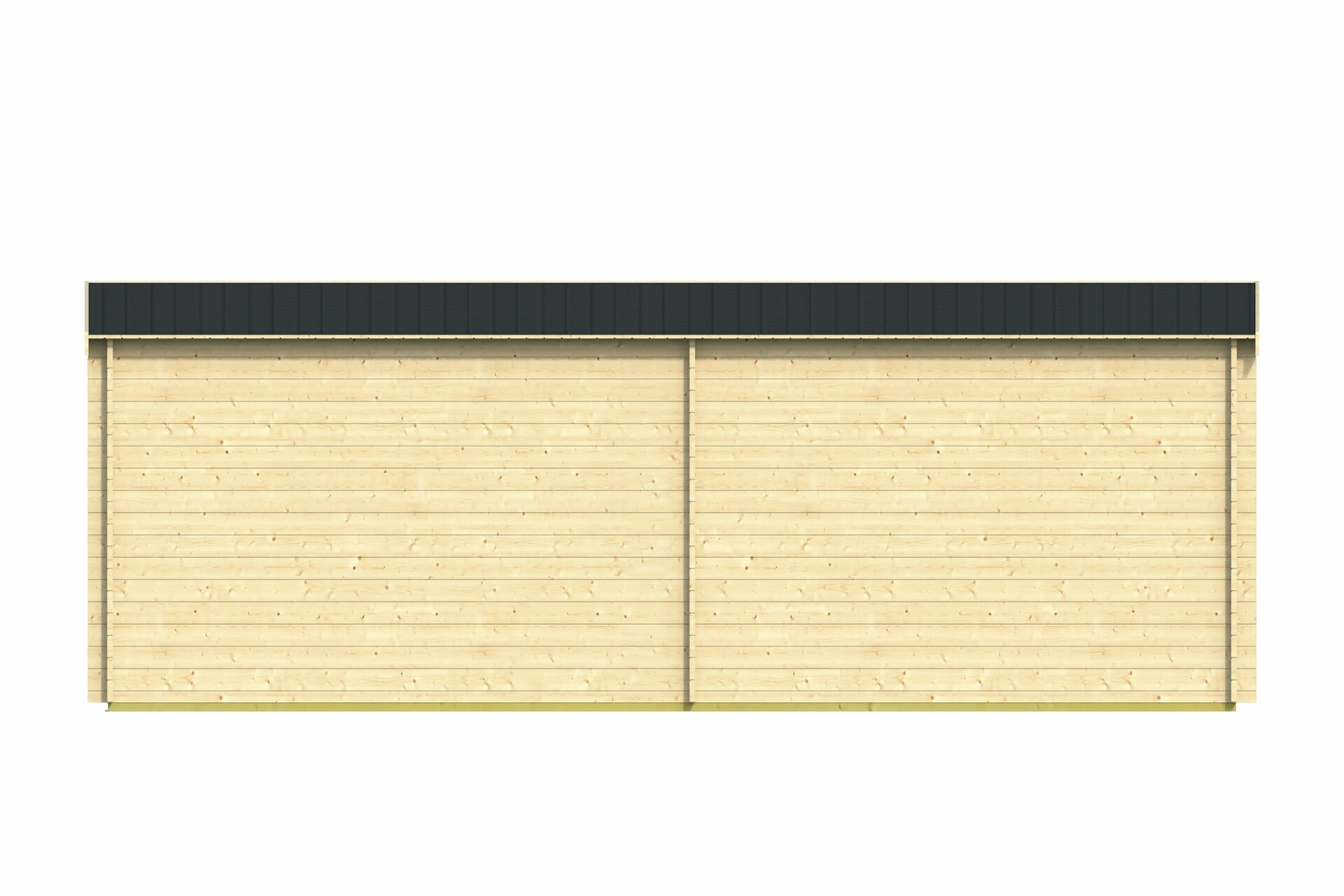 Blokhut Chappo achteraanzicht