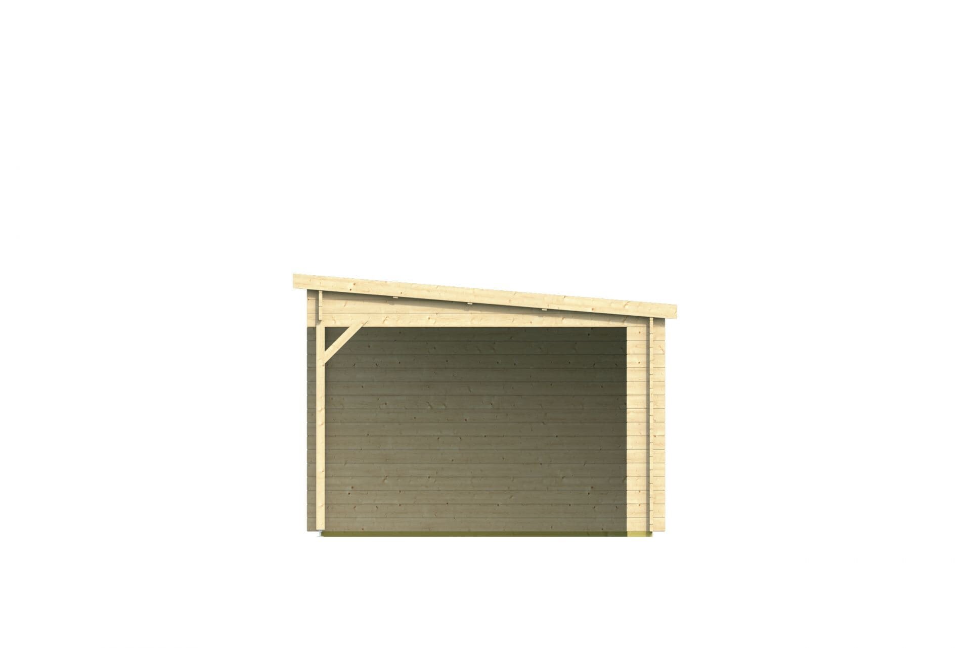 Blokhut Charlotta rechterzijaanzicht