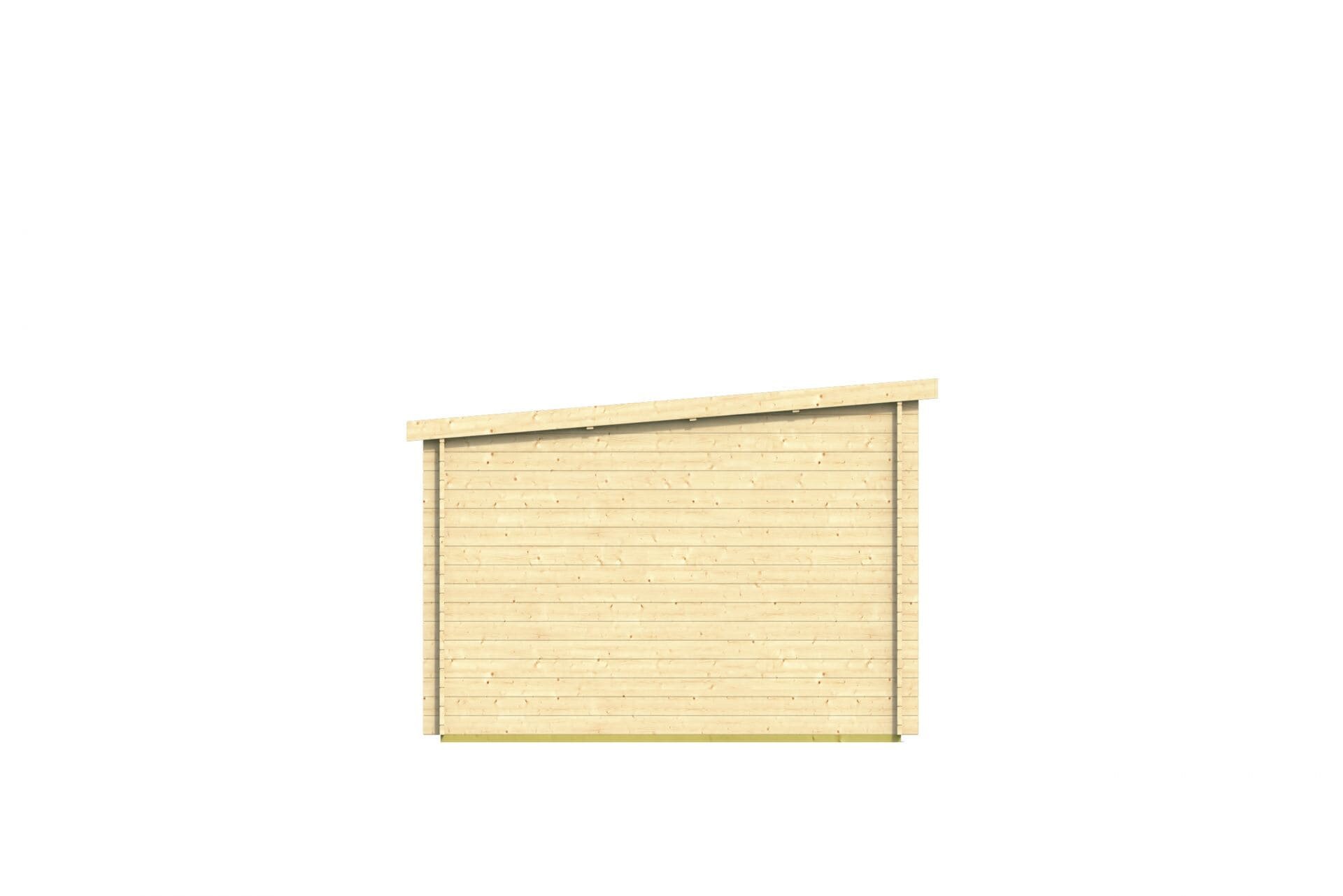 Blokhut Charlotta linkerzijaanzicht