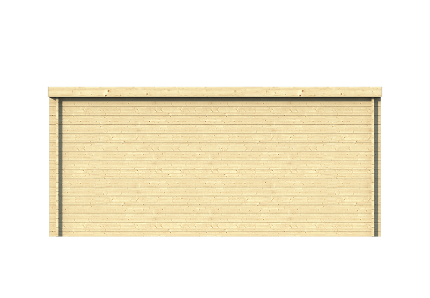 Blokhut Annabel 500 x 400 x 223 cm Tuindeco Wanddikte 40 mm - Luxe Tuinhuis