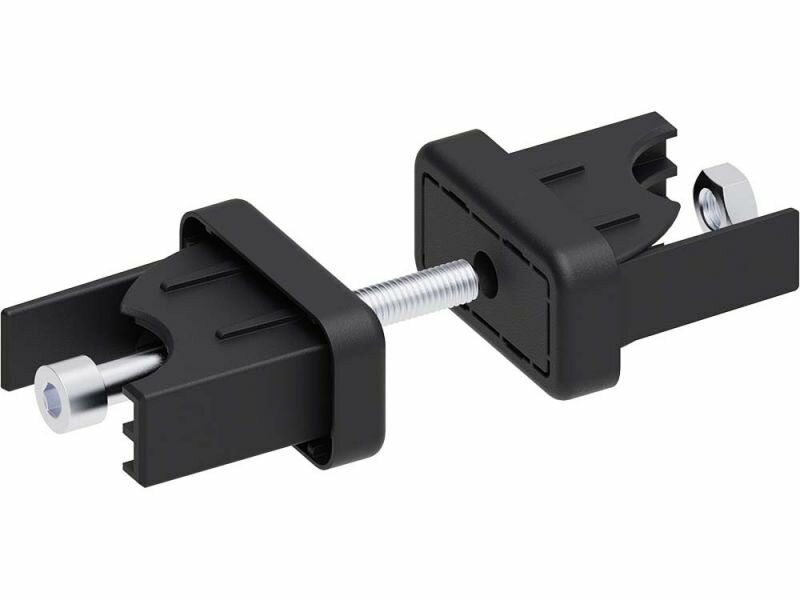 Spijlenpaneel hoekpaal 6 x 6 cm voor vlakke spijlenvakken incl. toebehoren