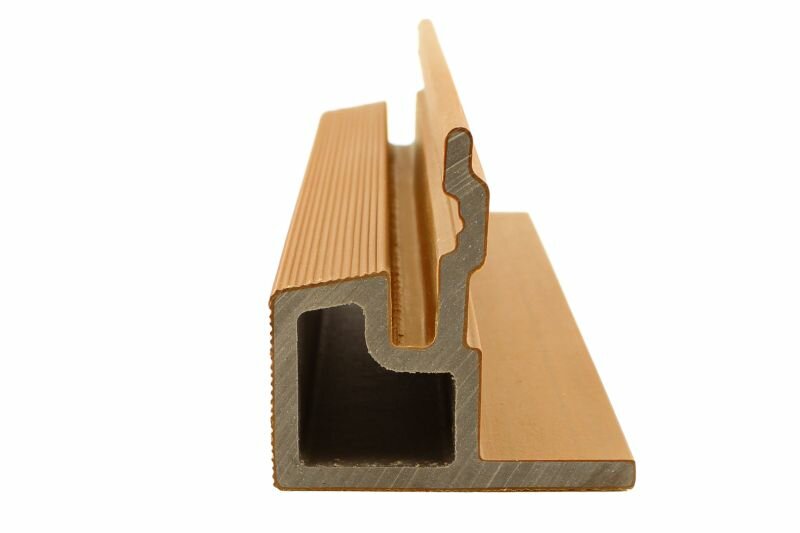PuraTech composiet eindprofiel 5,8 x 5,8 x 290 cm cedar