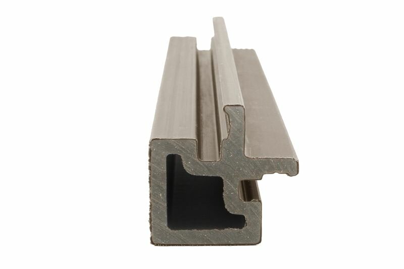 PuraTech composiet hoekprofiel 6,7 x 6,7 x 290 cm light grey
