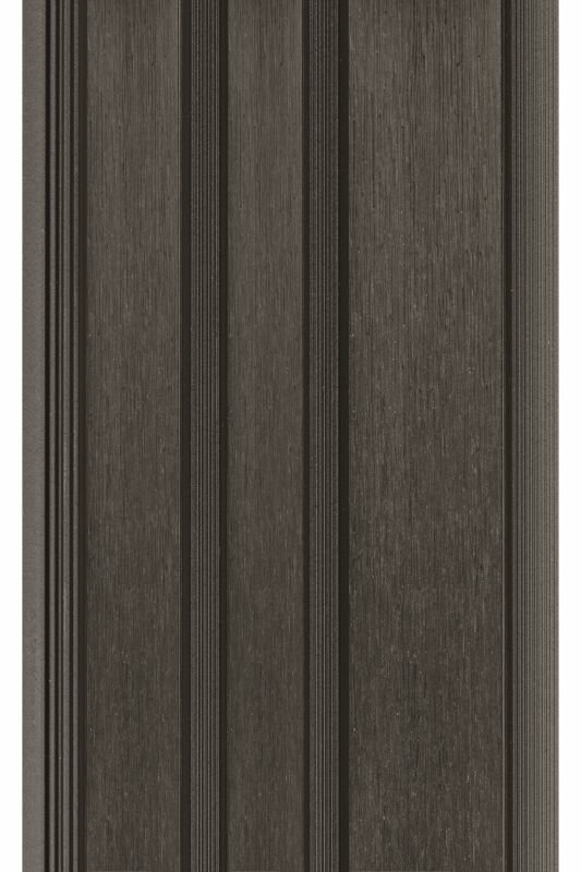 PuraTech 195 composiet barcodeprofiel 3,3 x 19,5 x 390 cm dark grey fijne houtnerf