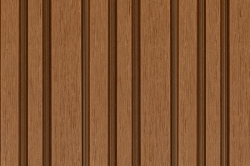 PuraTech 195 composiet barcodeprofiel 3,3 x 19,5 x 290 cm teak fijne houtnerf