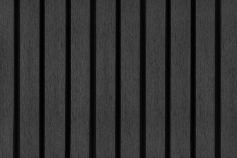 PuraTech 55 composiet dubbel profiel 3,3 x 17 x 390 cm ebony black fijne houtnerf