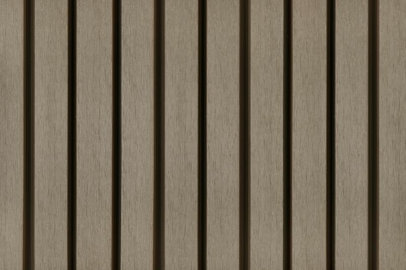 PuraTech 55 composiet dubbel profiel 3,3 x 17 x 390 cm light grey fijne houtnerf