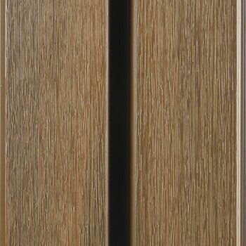 PuraTech 55 composiet dubbel profiel 3,3 x 17 x 290 cm teak fijne houtnerf