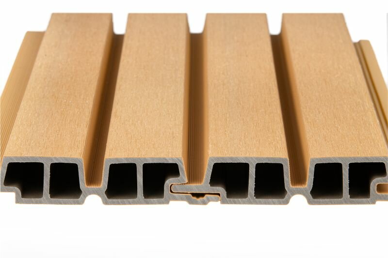 PuraTech 55 composiet dubbel profiel 3,3 x 17 x 290 cm cedar fijne houtnerf