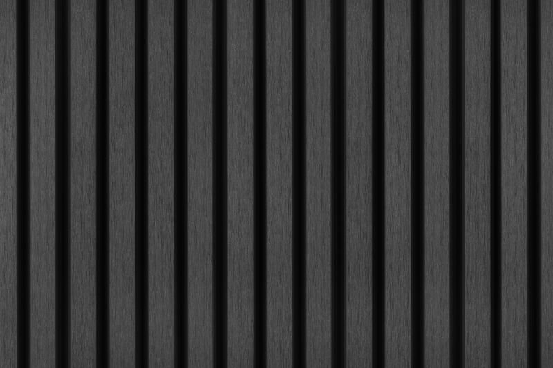 PuraTech 30 composiet triple profiel 3,3 x 17 x 390 cm ebony black fijne houtnerf