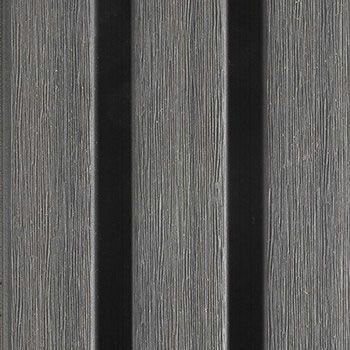 PuraTech 30 composiet triple profiel 3,3 x 17 x 290 cm dark grey fijne houtnerf