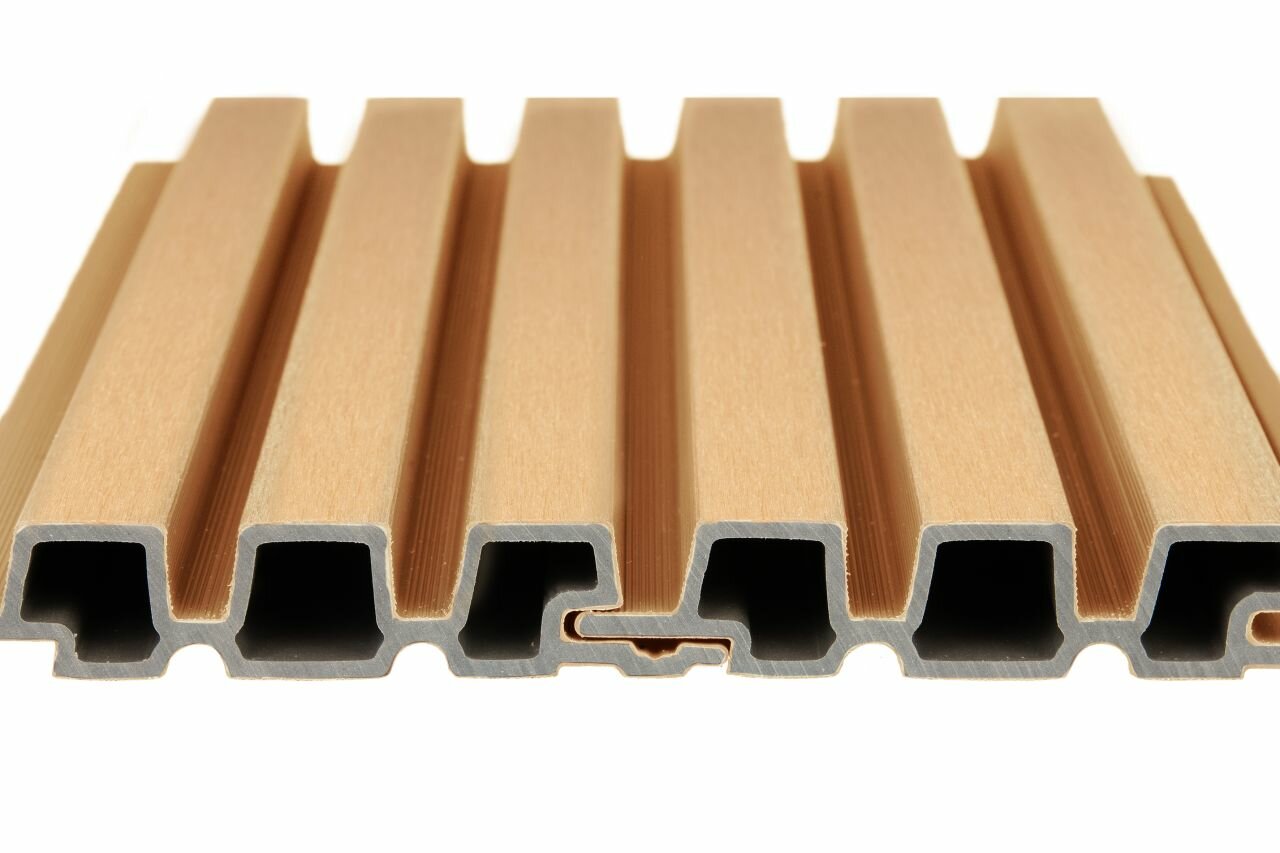 PuraTech 30 composiet triple profiel 3,3 x 17 x 290 cm cedar fijne houtnerf