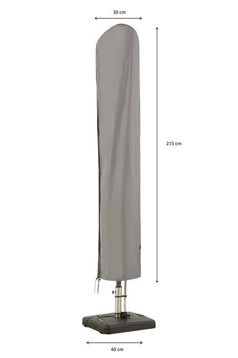 Madison parasolhoes 215x30/40 cm grey