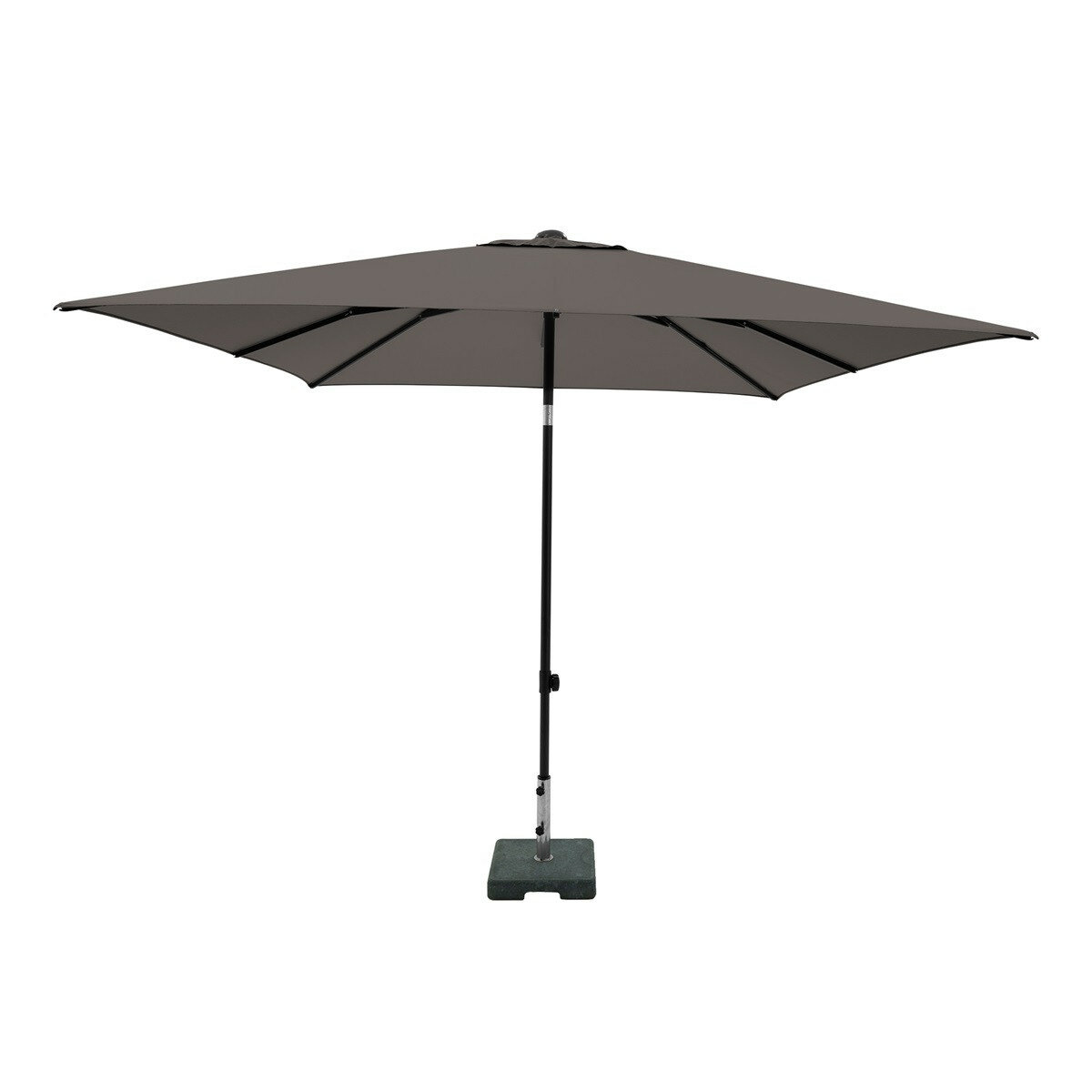 Madison Corsica push-up parasol 200x250 cm taupe
