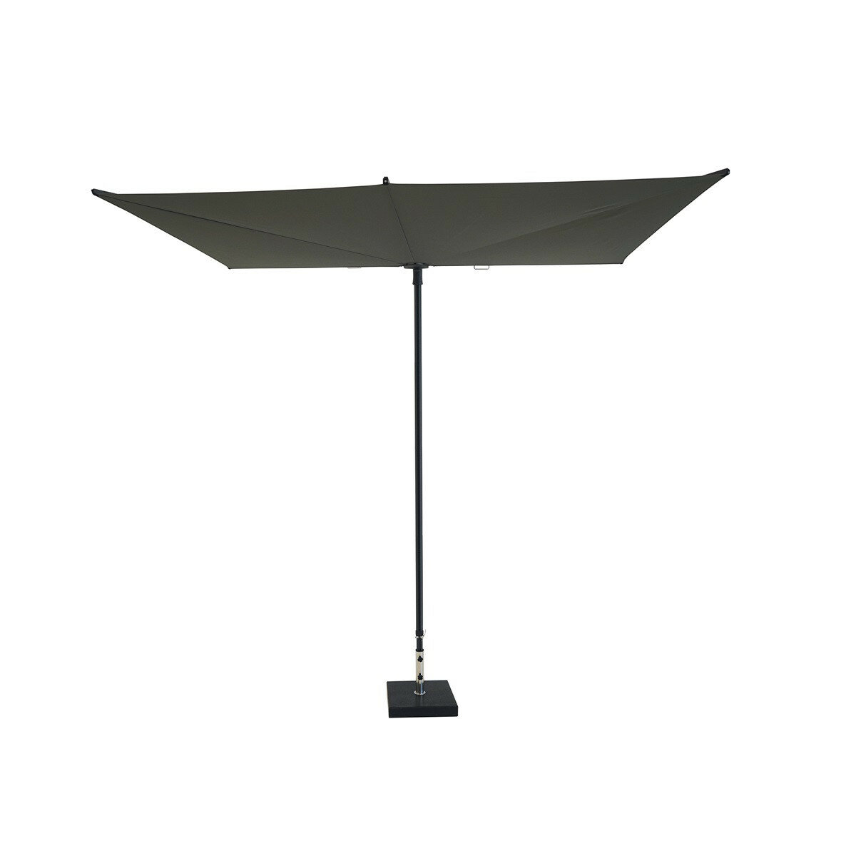 Madison Sun Square parasol 150x125 cm grey