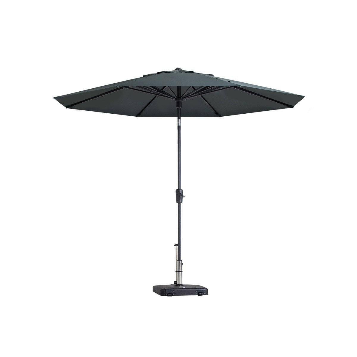 Madison Paros II luxe auto tilt parasol &Oslash;300 cm grey