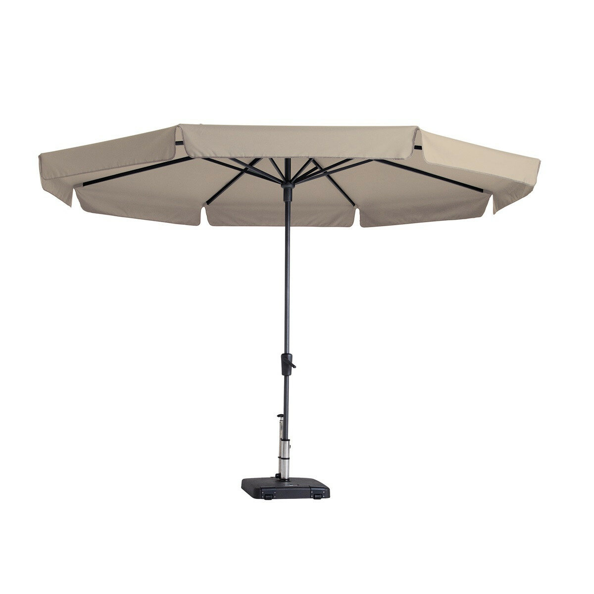 Madison Syros luxe parasol &Oslash;350 cm ecru