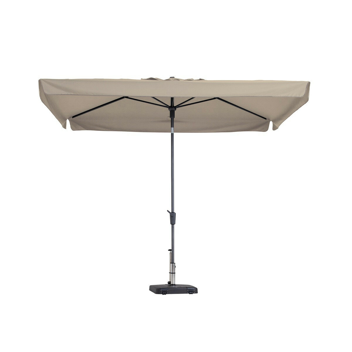 Madison Delos luxe parasol 200x300 cm ecru