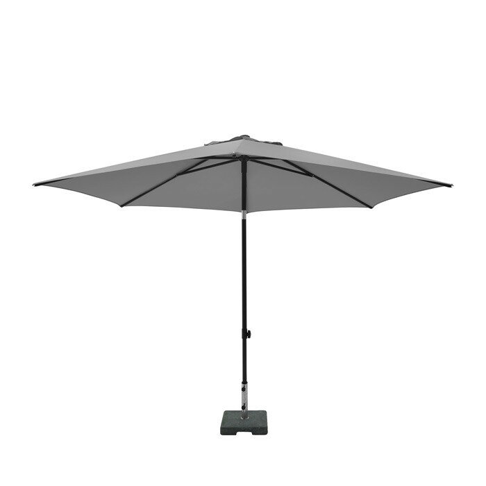Madison Mykanos push-up parasol &Oslash;250 cm light grey