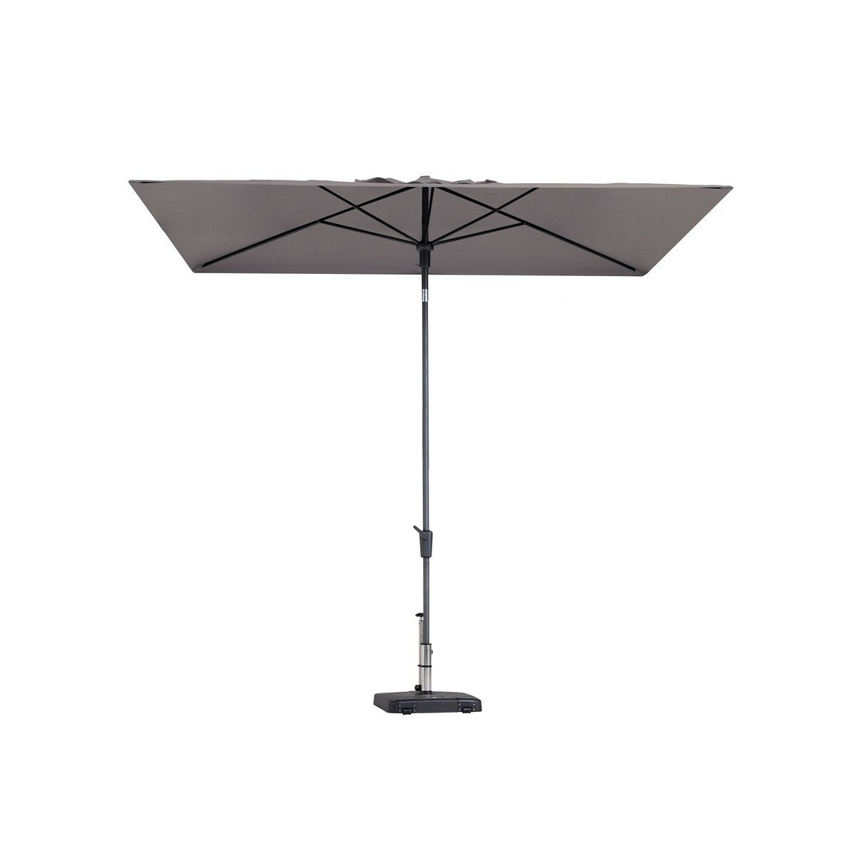 Madison Mikros luxe parasol 200x300 cm taupe
