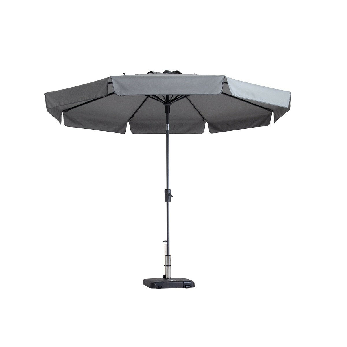 Madison Flores luxe parasol &Oslash;300 cm light grey