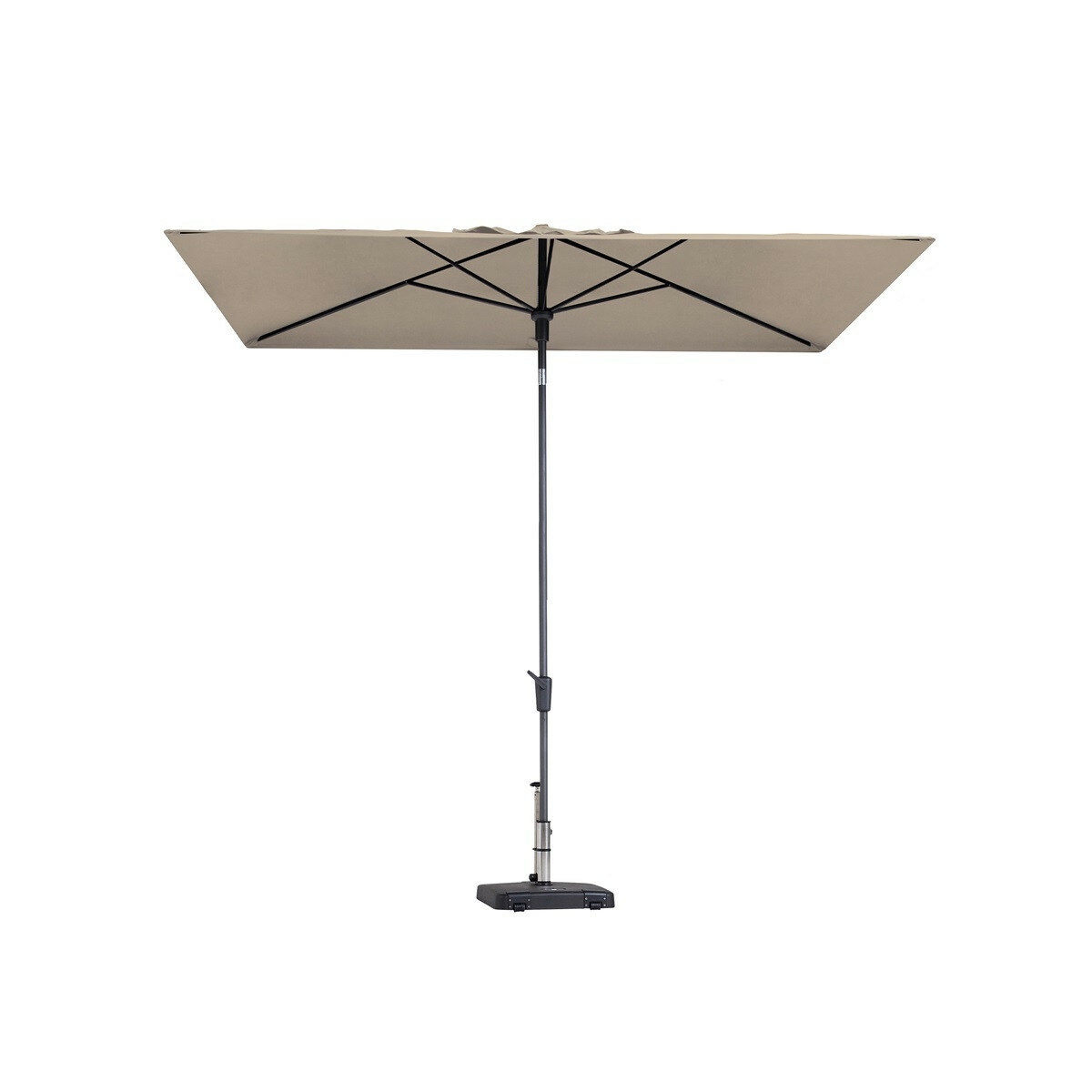 Madison Mikros luxe parasol 200x300 cm ecru