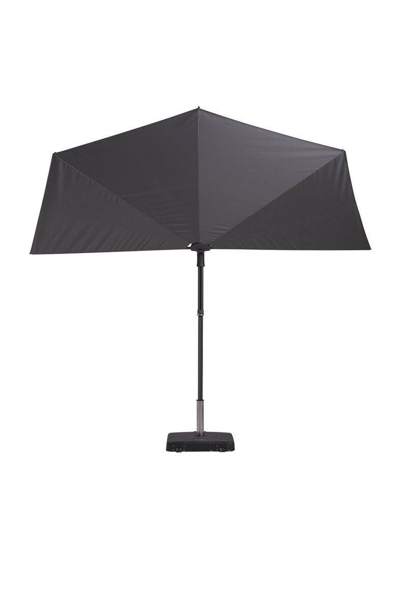 Madison Sun Wave parasol 270x150 cm light grey