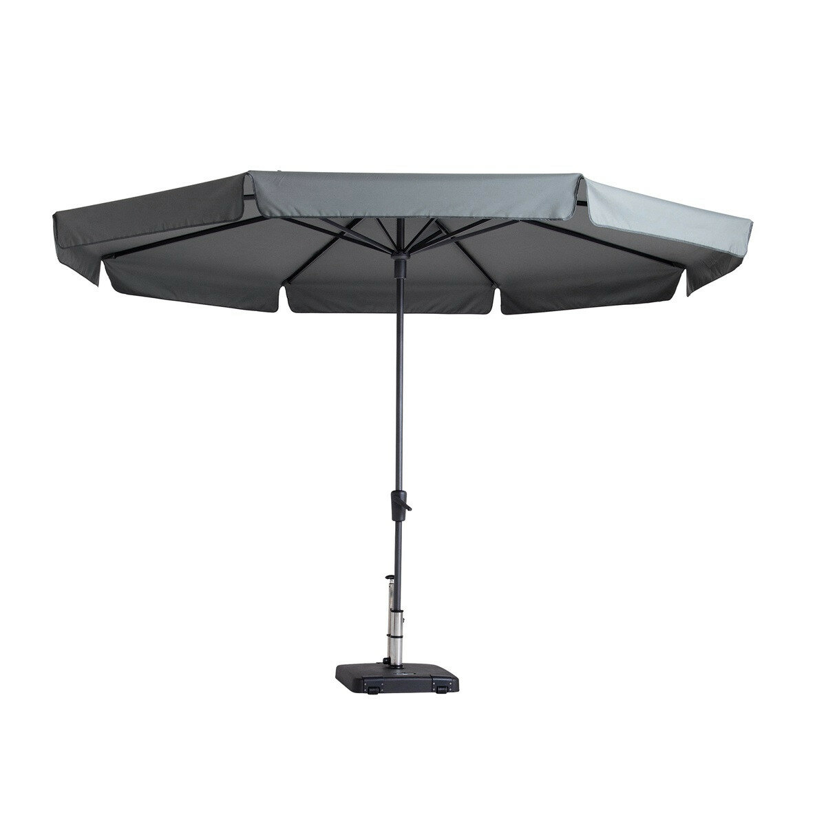 Madison Syros luxe parasol &Oslash;350 cm light grey